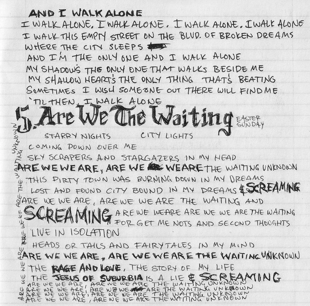 American Idiot booklet - page 8