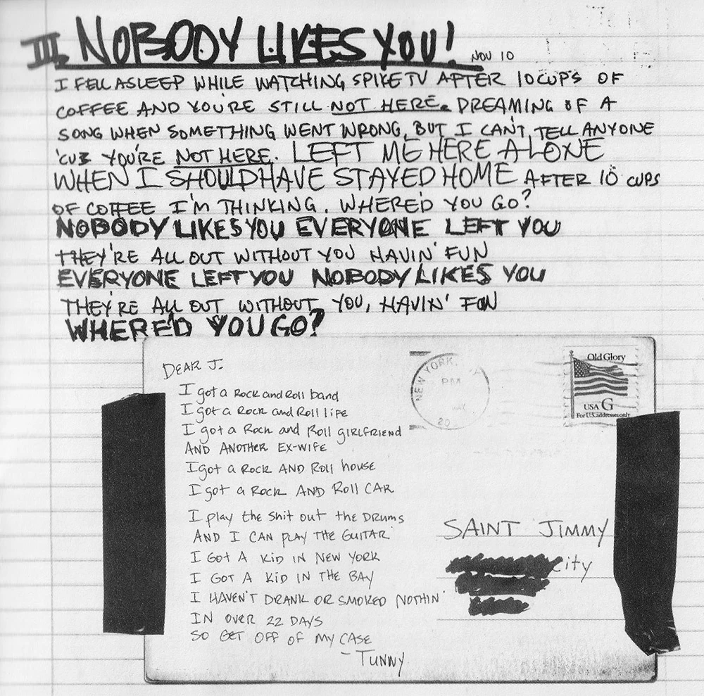 American Idiot booklet - page 16
