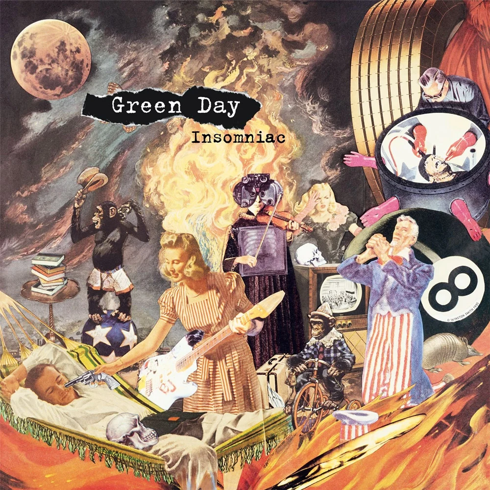 Insomniac vinyl - front cover