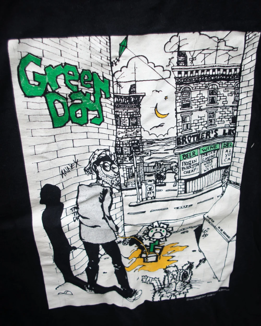 Dookie Tour shirt - front close-up